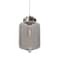 Besa Lighting Olin Cord Pendant, Smoke, Satin Nickel Finish, 1x60W Incandescent 1JT-OLINSM-SN - alternate 1